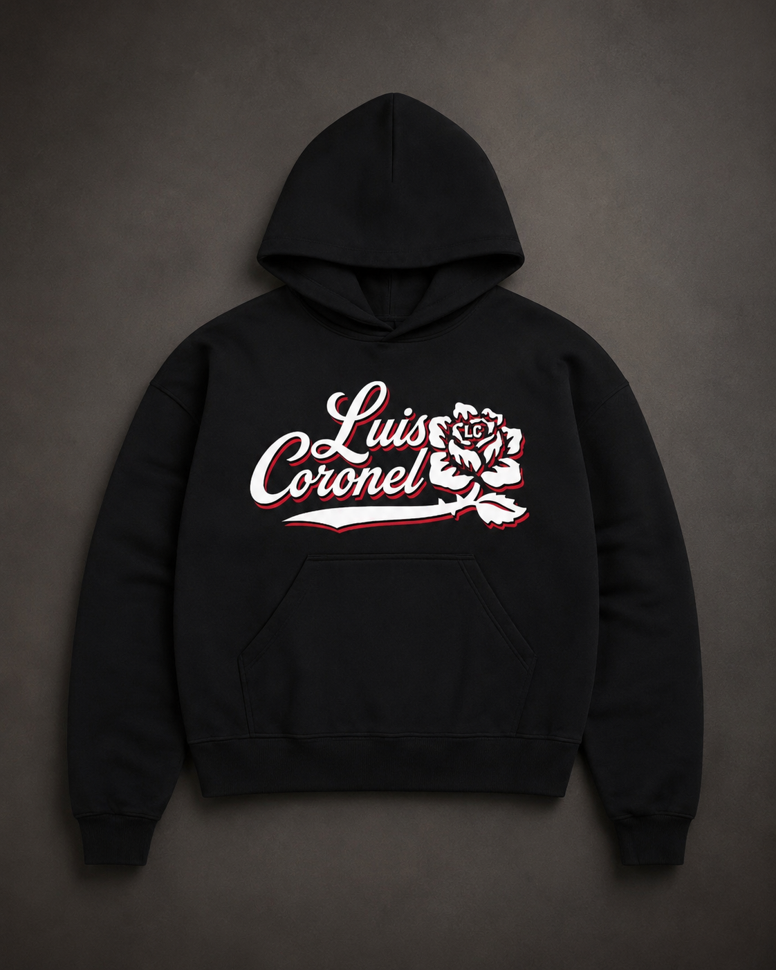 Pre Order-Luis Coronel White Hoodie